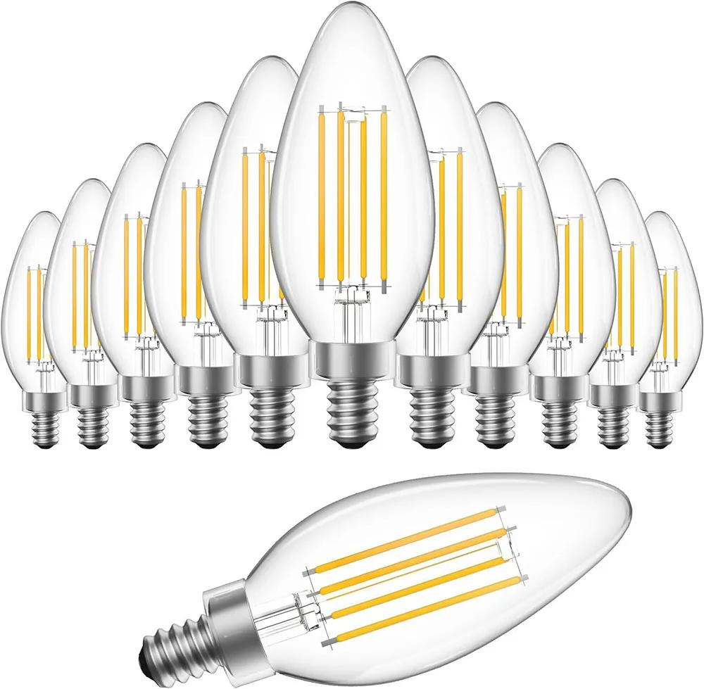 E14 LED  ʶƮ ĵ Ʈ C35   , Ʈ Ƽũ Ƽ Ÿ, ݵ ȭƮ  ȭƮ, AC220, 240V, 4W, 6W, 10 